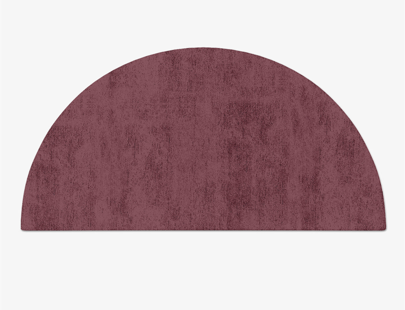 RA-ED05 Solid Colors Halfmoon Hand Tufted Bamboo Silk Custom Rug by Rug Artisan