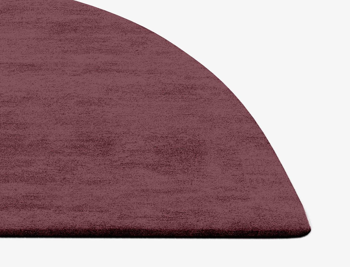RA-ED05 Solid Colors Halfmoon Hand Tufted Bamboo Silk Custom Rug by Rug Artisan