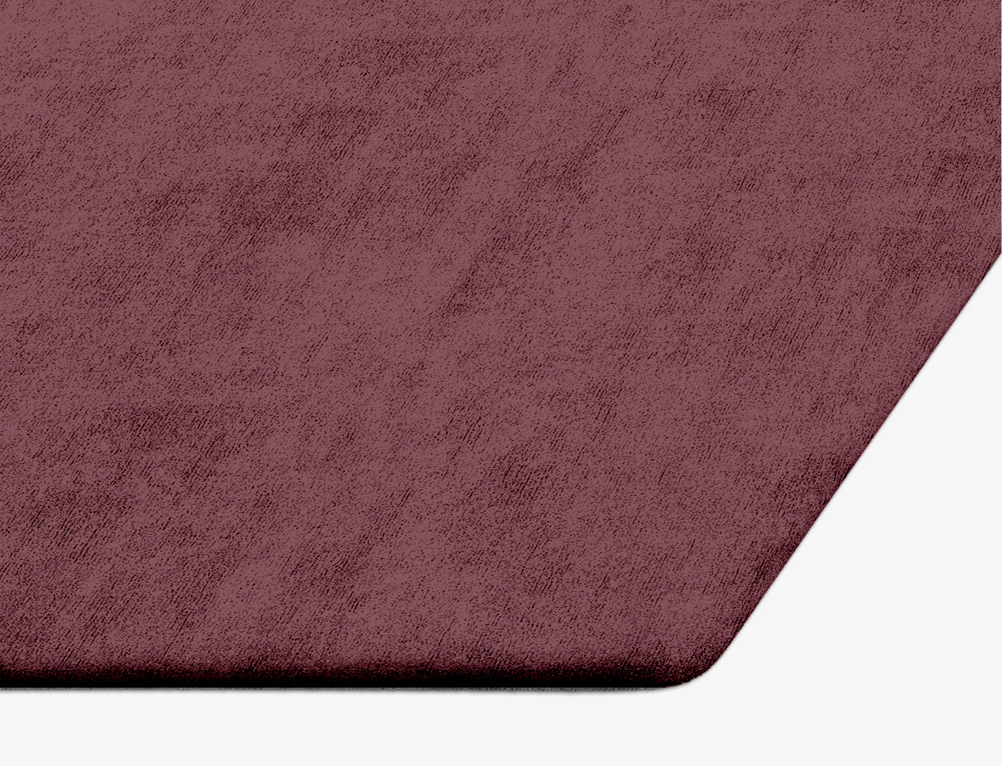RA-ED05 Solid Colors Hexagon Hand Tufted Bamboo Silk Custom Rug by Rug Artisan