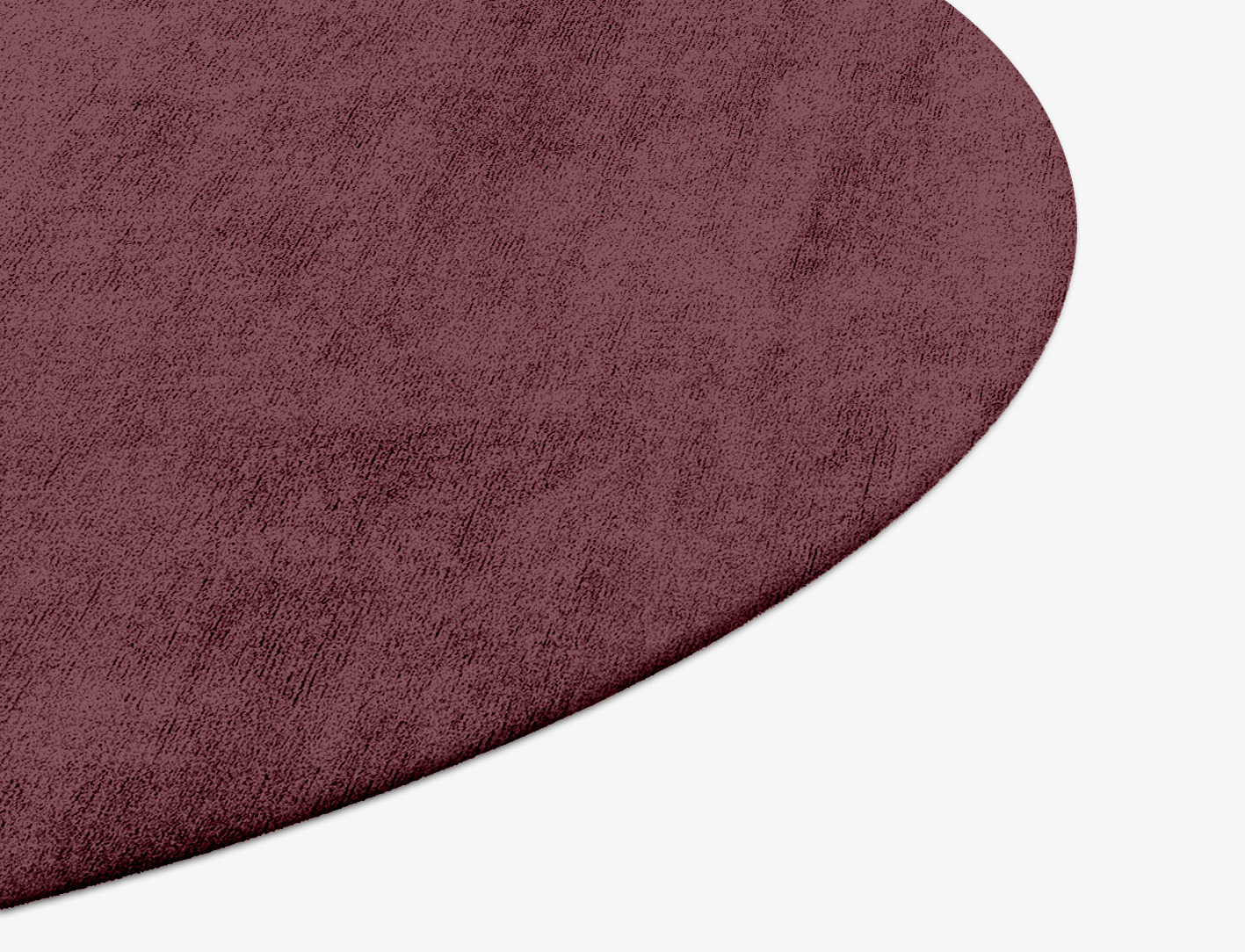RA-ED05 Solid Colors Round Hand Tufted Bamboo Silk Custom Rug by Rug Artisan