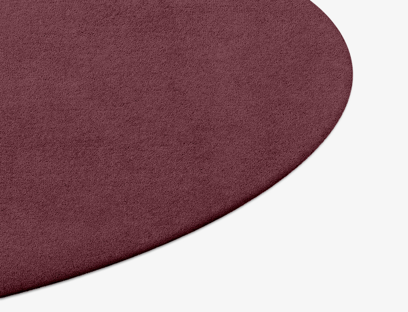 RA-ED05 Solid Colors Round Hand Tufted Pure Wool Custom Rug by Rug Artisan