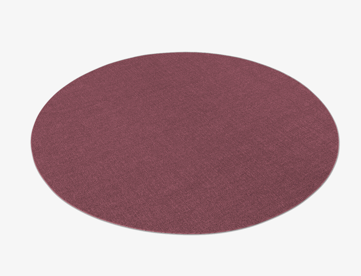 RA-ED05 Solid Colors Round Outdoor Recycled Yarn Custom Rug by Rug Artisan