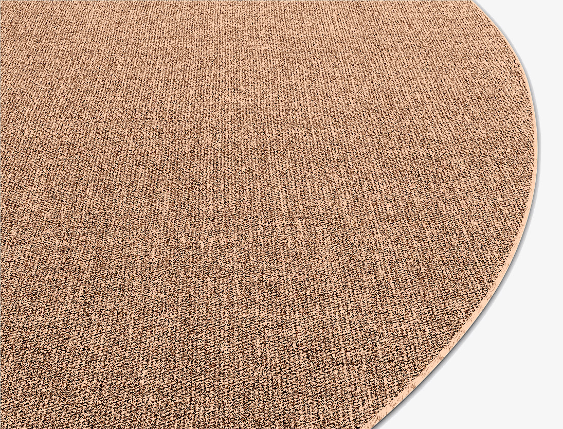RA-EH12 Solid Colors Oval Flatweave New Zealand Wool Custom Rug by Rug Artisan