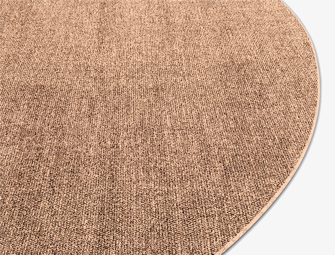 RA-EH12 Solid Colors Round Flatweave Bamboo Silk Custom Rug by Rug Artisan