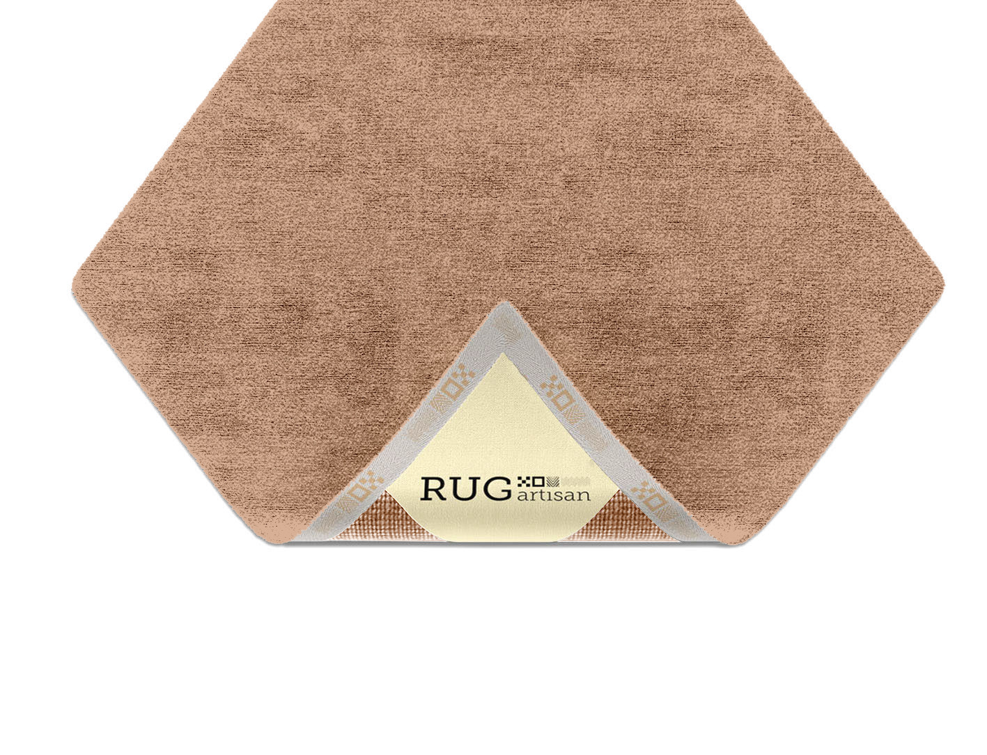 RA-EH12 Solid Colors Diamond Hand Knotted Bamboo Silk Custom Rug by Rug Artisan