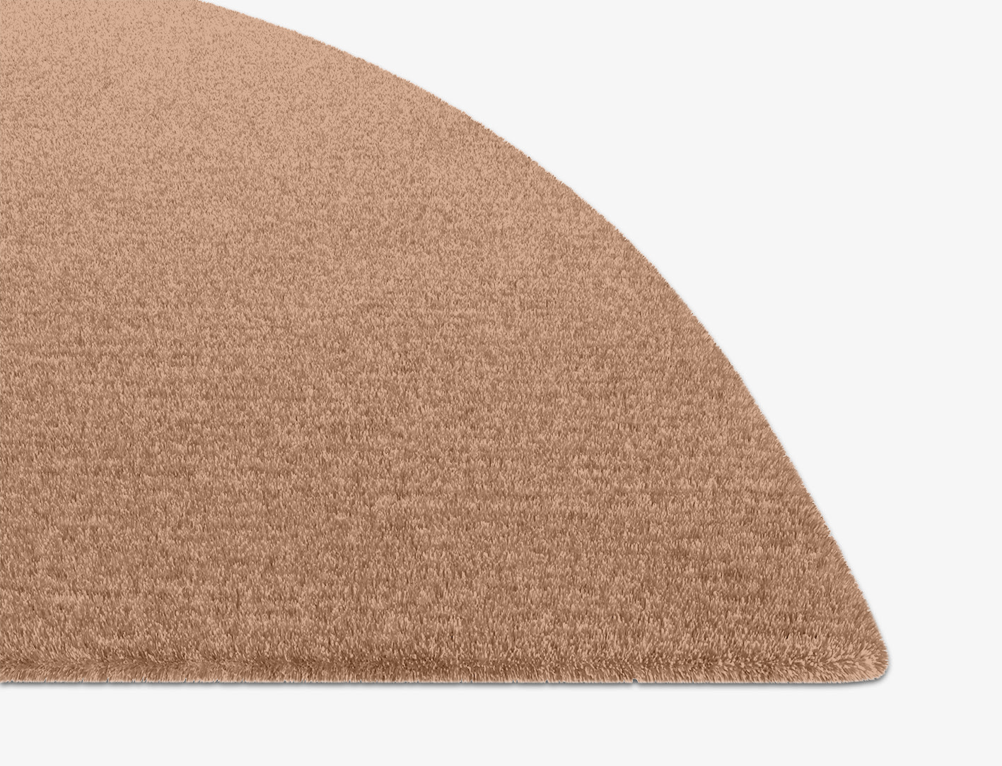 RA-EH12 Solid Colors Halfmoon Hand Knotted Tibetan Wool Custom Rug by Rug Artisan