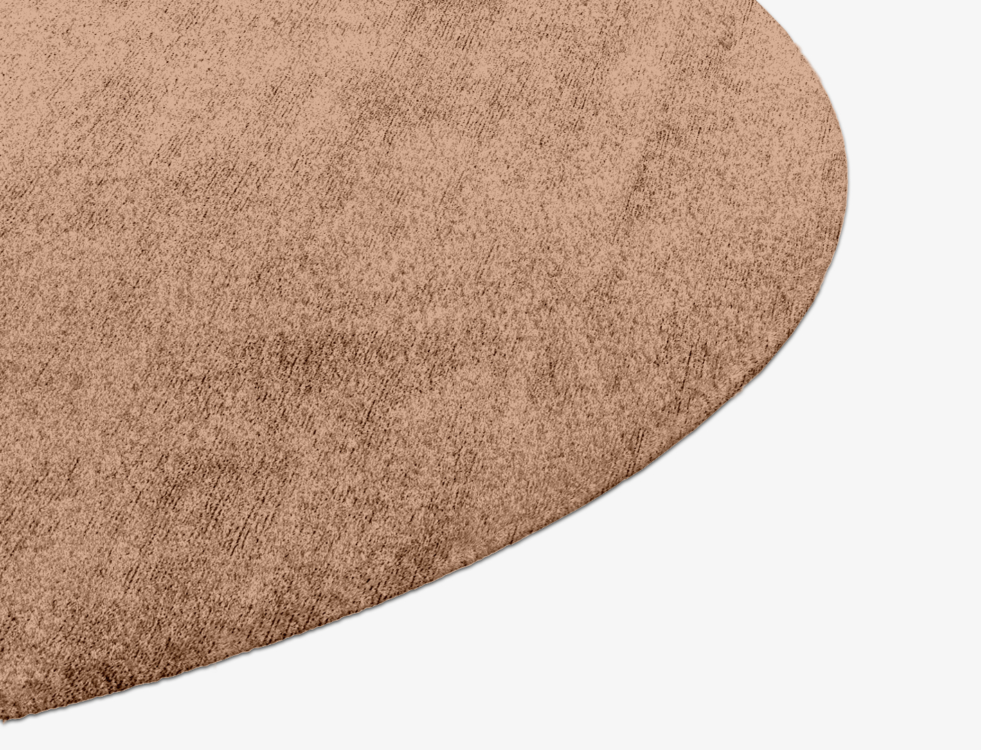 RA-EH12 Solid Colors Round Hand Knotted Bamboo Silk Custom Rug by Rug Artisan