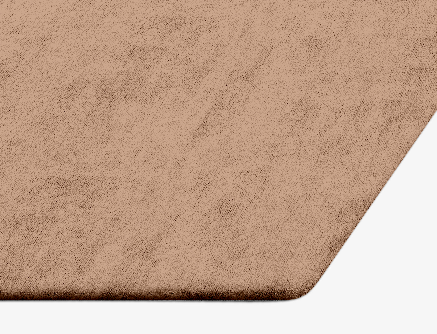 RA-EH12 Solid Colors Hexagon Hand Tufted Bamboo Silk Custom Rug by Rug Artisan