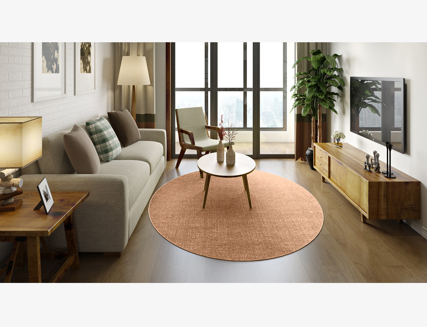 RA-EH12 Solid Colors Oval Outdoor Recycled Yarn Custom Rug by Rug Artisan