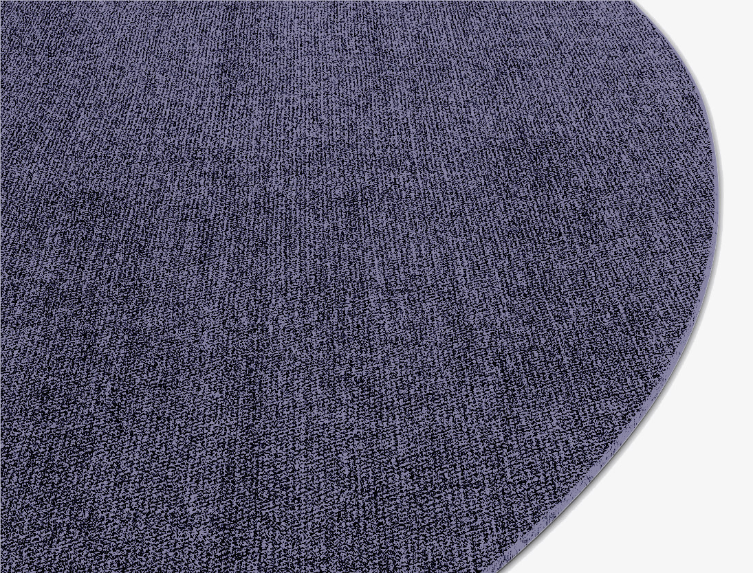 RA-EL04 Solid Colors Oval Flatweave Bamboo Silk Custom Rug by Rug Artisan