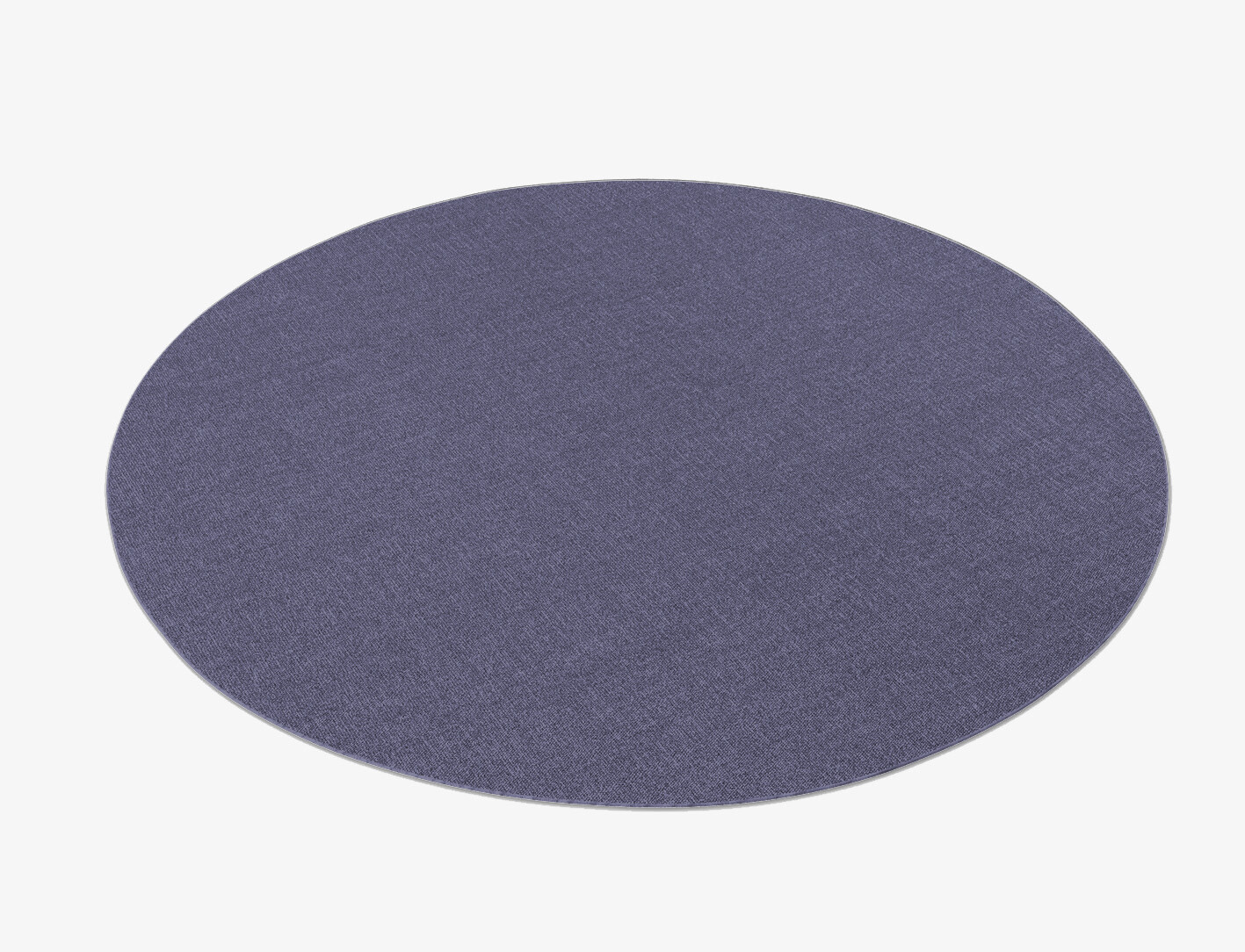 RA-EL04 Solid Colors Round Flatweave New Zealand Wool Custom Rug by Rug Artisan
