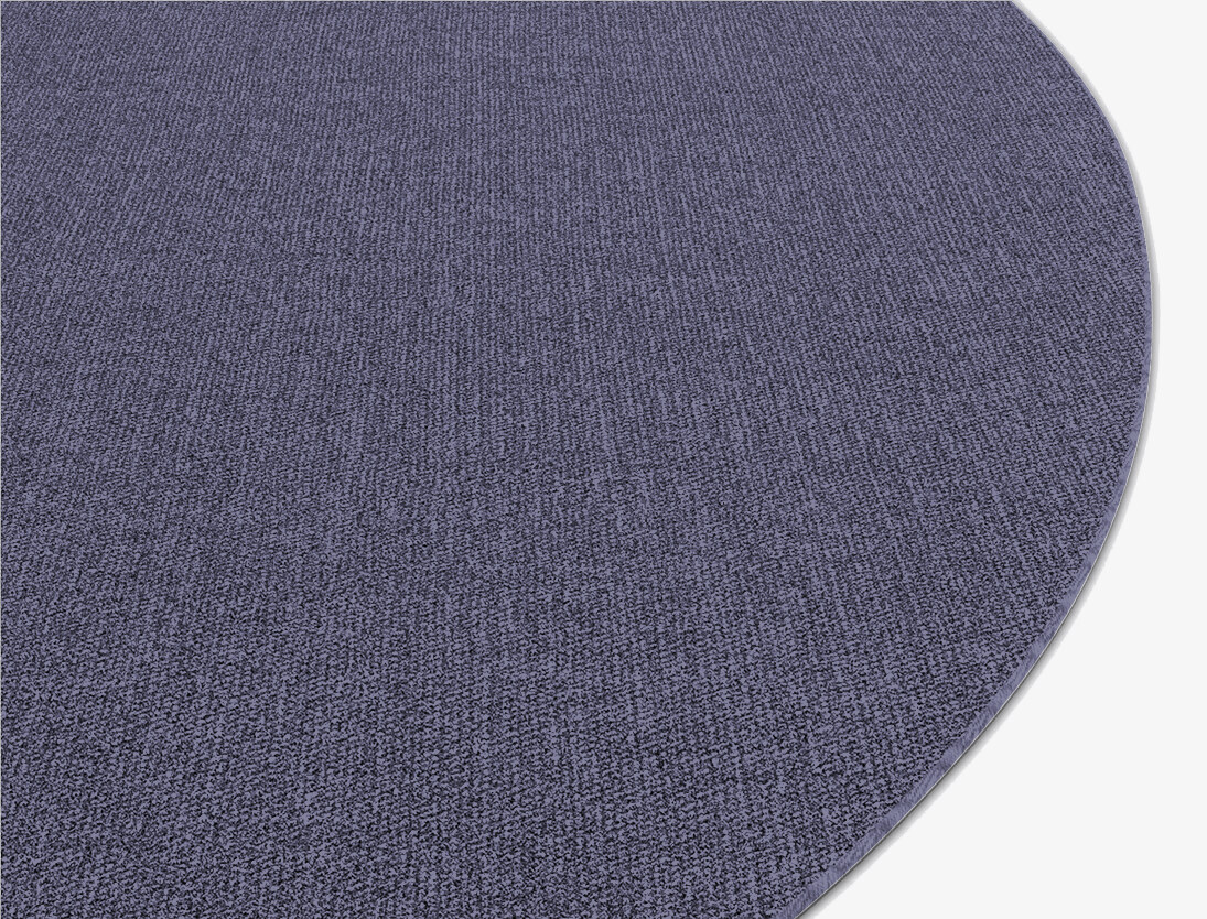 RA-EL04  Round Flatweave New Zealand Wool Custom Rug by Rug Artisan