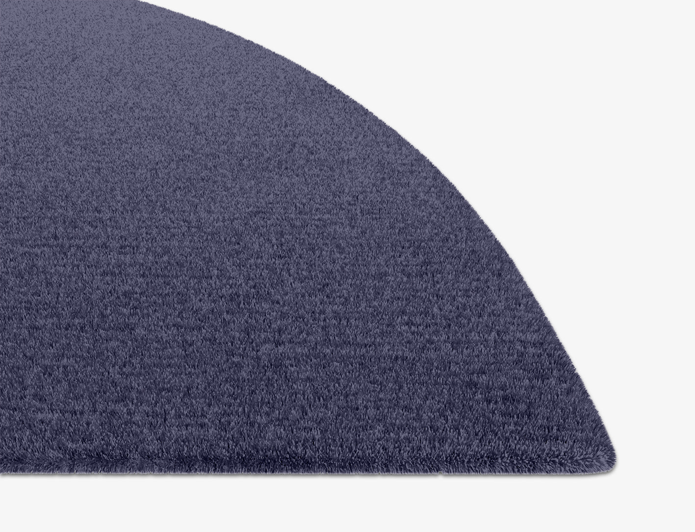 RA-EL04 Solid Colors Halfmoon Hand Knotted Tibetan Wool Custom Rug by Rug Artisan