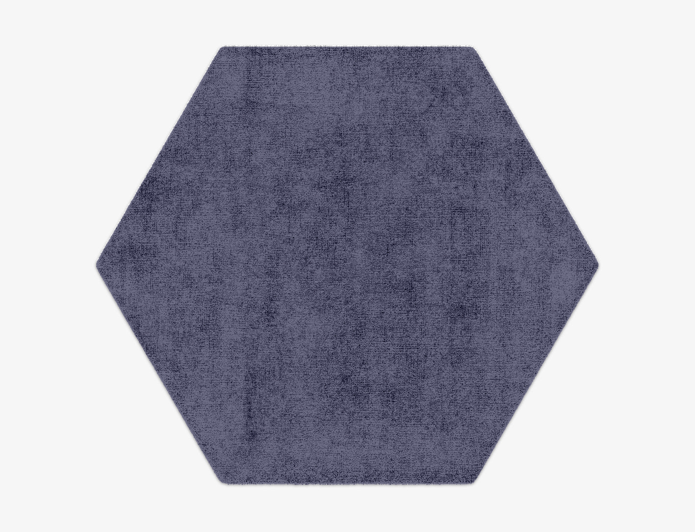 RA-EL04 Solid Colors Hexagon Hand Knotted Bamboo Silk Custom Rug by Rug Artisan