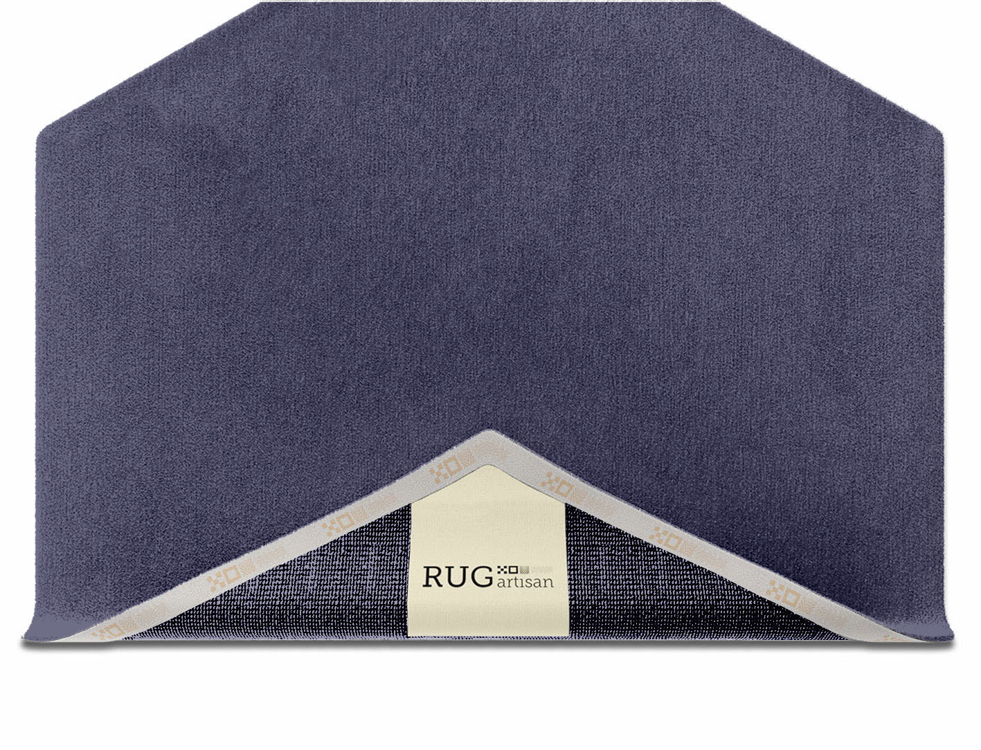 RA-EL04 Solid Colors Hexagon Hand Knotted Tibetan Wool Custom Rug by Rug Artisan