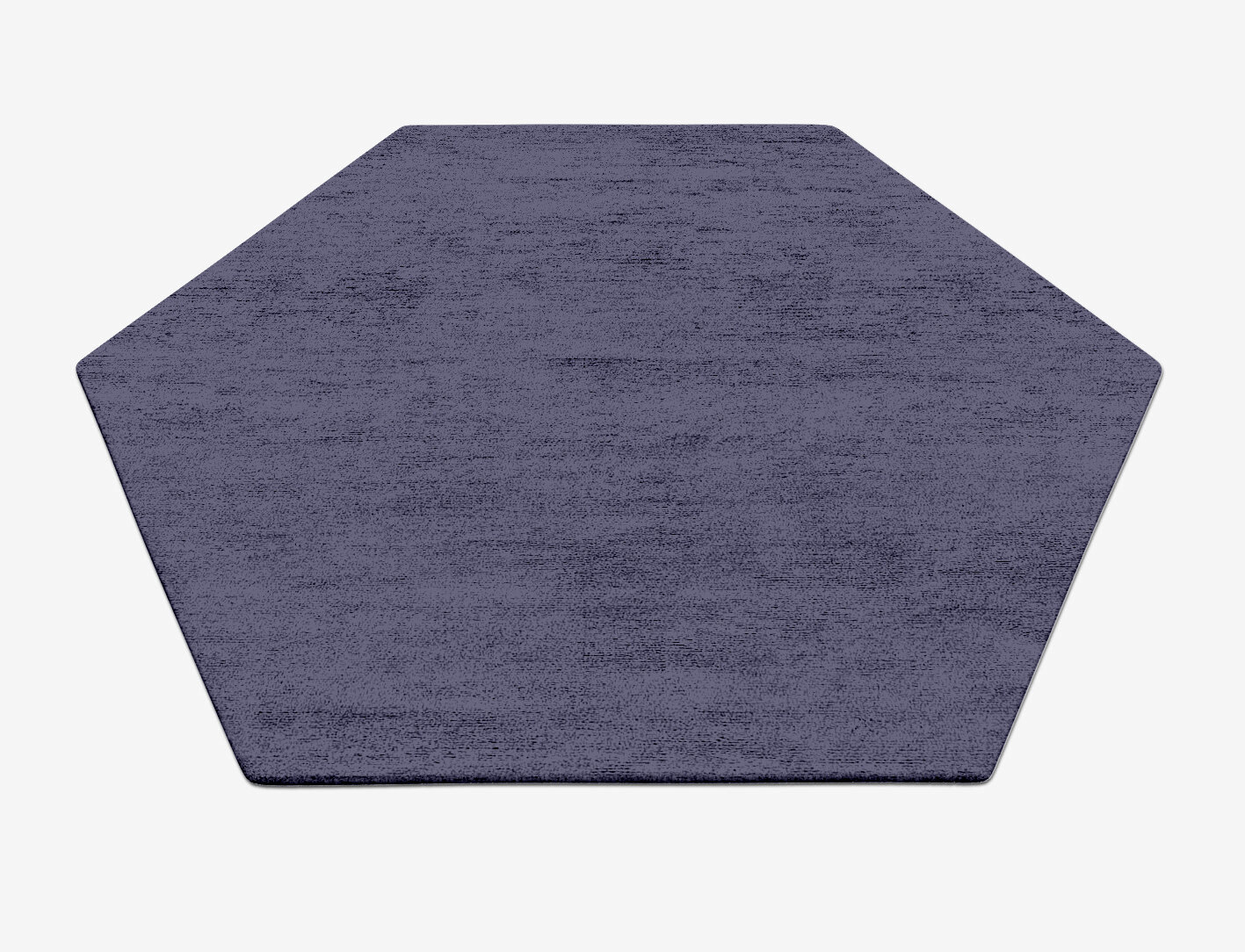 RA-EL04 Solid Colors Hexagon Hand Tufted Bamboo Silk Custom Rug by Rug Artisan