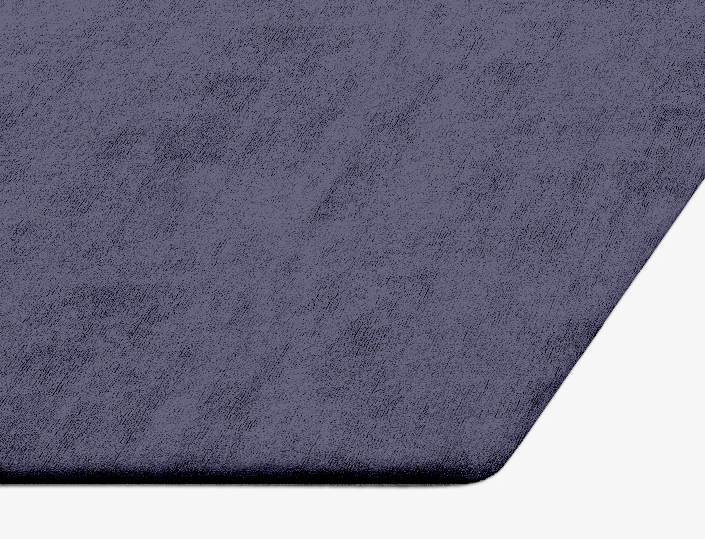 RA-EL04 Solid Colors Hexagon Hand Tufted Bamboo Silk Custom Rug by Rug Artisan