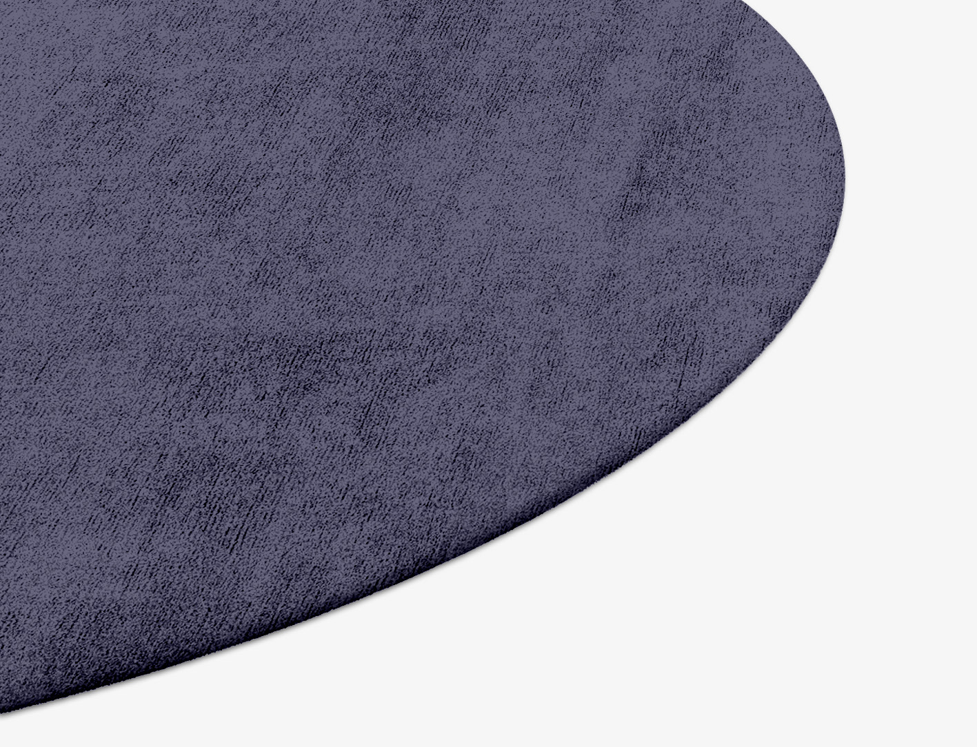 RA-EL04 Solid Colors Round Hand Tufted Bamboo Silk Custom Rug by Rug Artisan