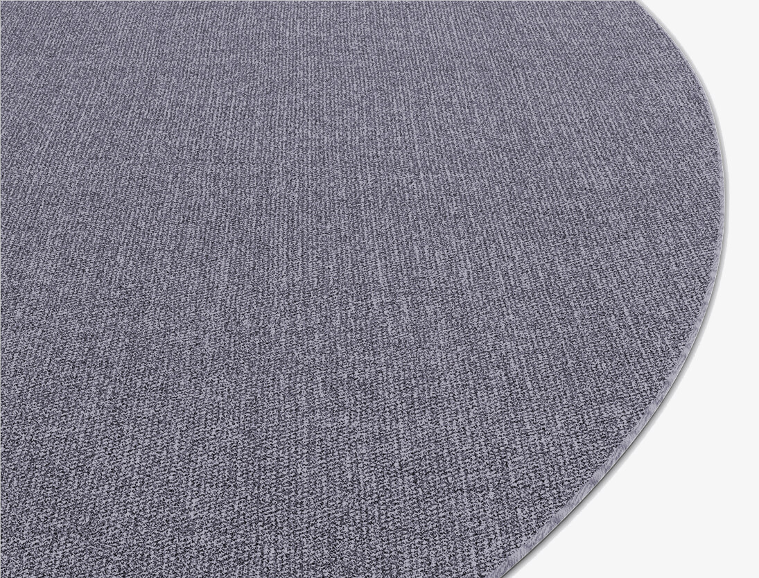 RA-EL07 Solid Colors Oval Flatweave New Zealand Wool Custom Rug by Rug Artisan