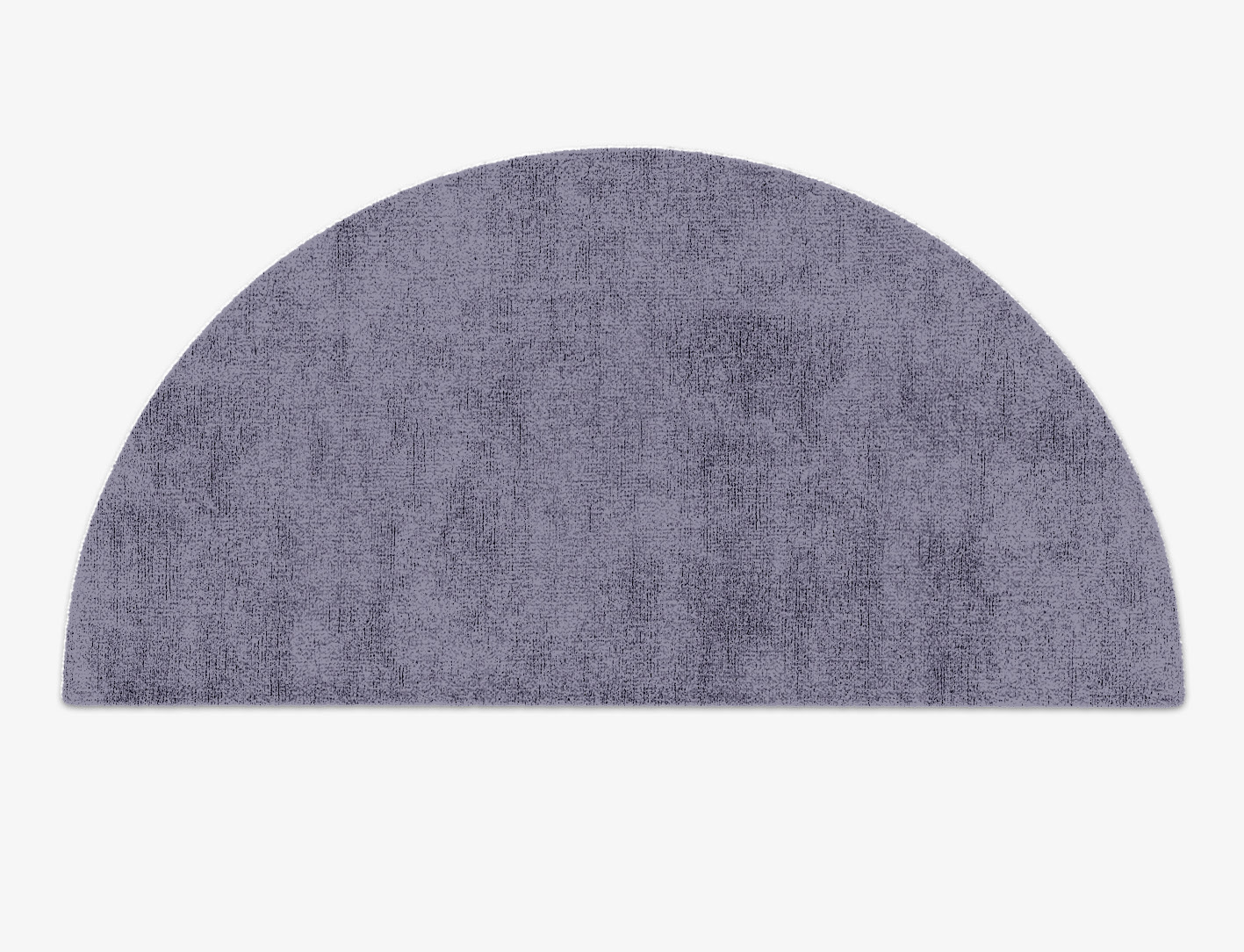 RA-EL07 Solid Colors Halfmoon Hand Knotted Bamboo Silk Custom Rug by Rug Artisan