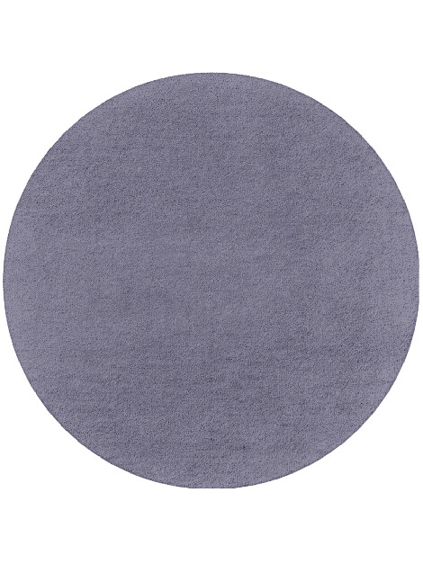 RA-EL07 Solid Colours Round Hand Tufted Pure Wool Custom Rug by Rug Artisan