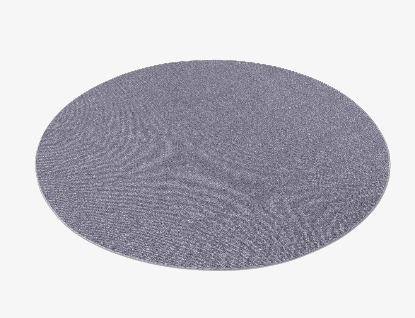 RA-EL07 Solid Colours Round Outdoor Recycled Yarn Custom Rug by Rug Artisan
