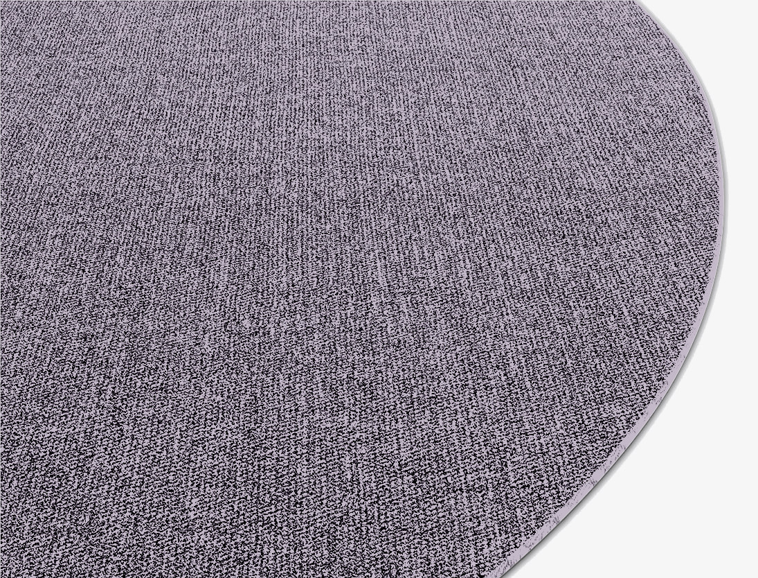 RA-EL10 Solid Colors Round Flatweave New Zealand Wool Custom Rug by Rug Artisan