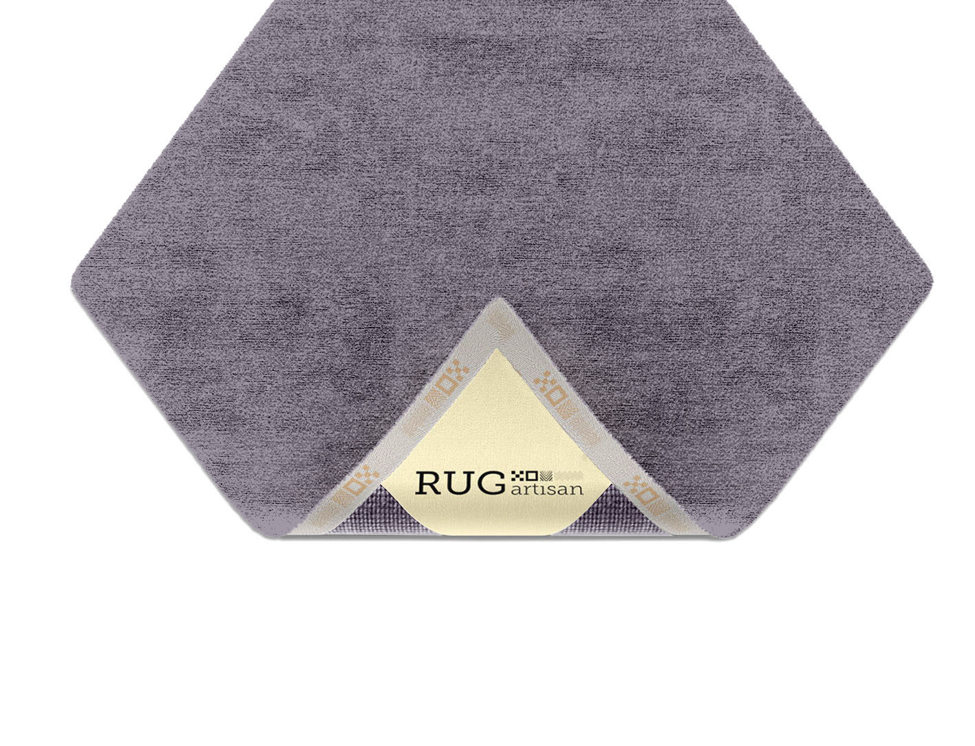 RA-EL10 Solid Colors Diamond Hand Knotted Bamboo Silk Custom Rug by Rug Artisan