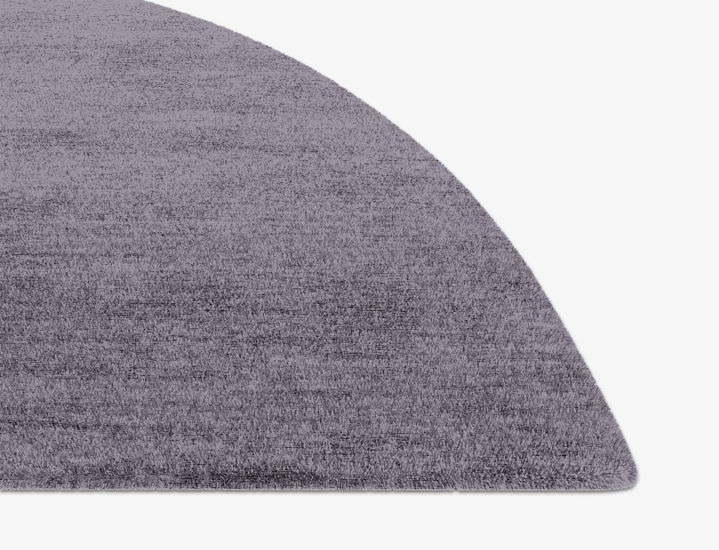 RA-EL10 Solid Colors Halfmoon Hand Knotted Bamboo Silk Custom Rug by Rug Artisan