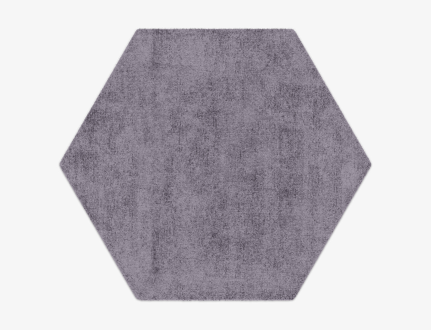 RA-EL10 Solid Colors Hexagon Hand Knotted Bamboo Silk Custom Rug by Rug Artisan