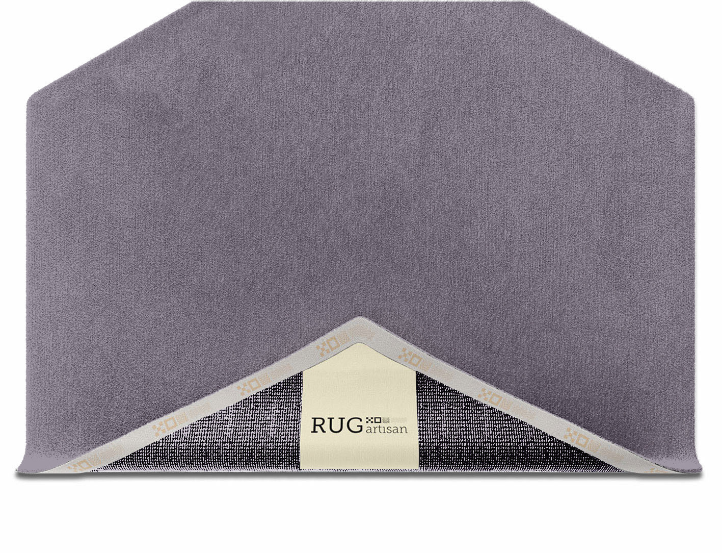 RA-EL10 Solid Colors Hexagon Hand Knotted Tibetan Wool Custom Rug by Rug Artisan