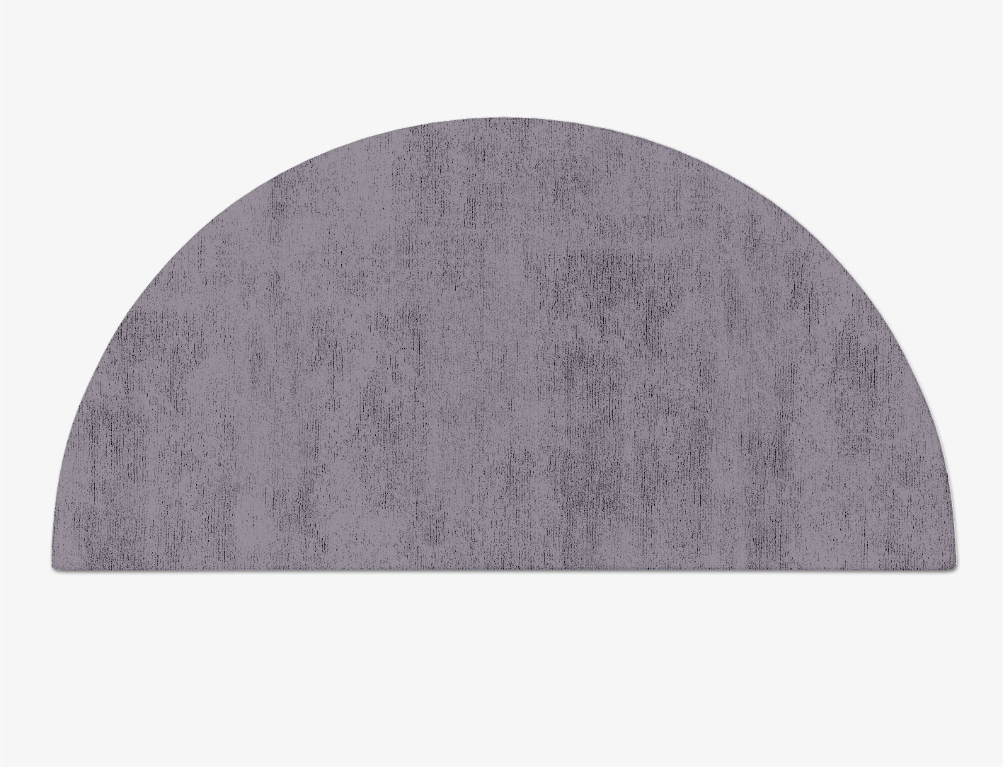 RA-EL10 Solid Colors Halfmoon Hand Tufted Bamboo Silk Custom Rug by Rug Artisan