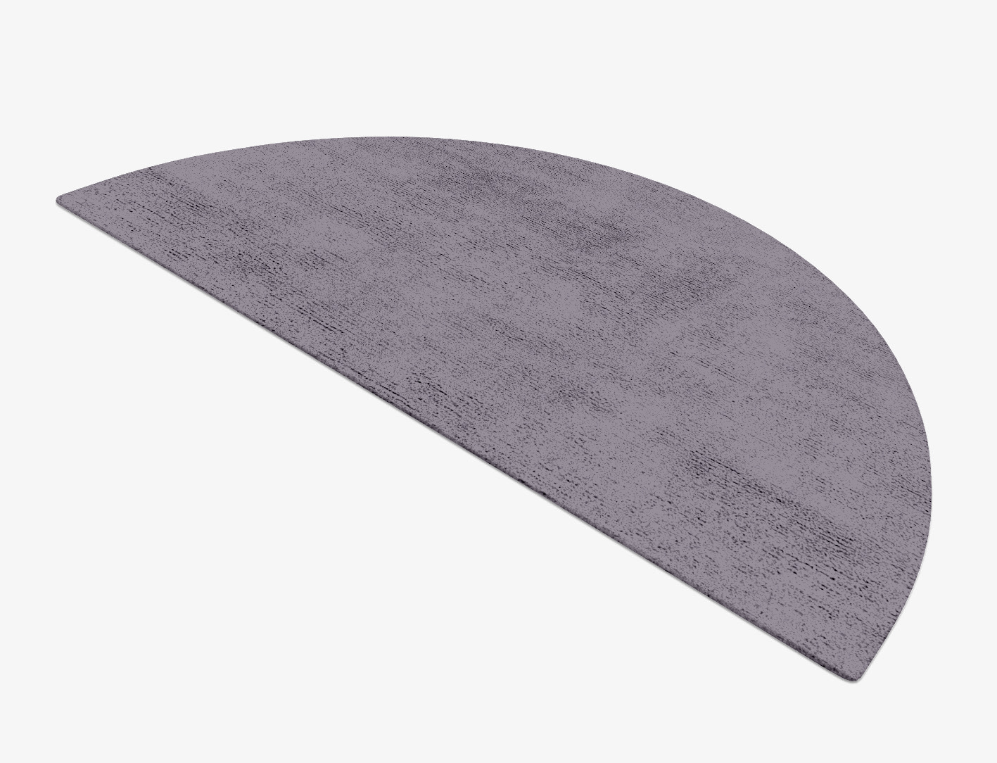 RA-EL10 Solid Colors Halfmoon Hand Tufted Bamboo Silk Custom Rug by Rug Artisan
