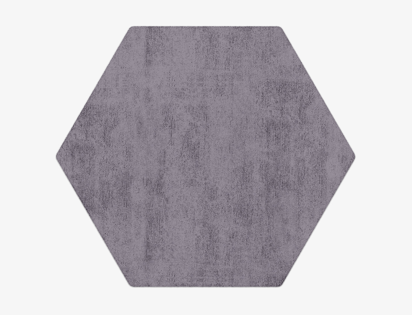 RA-EL10 Solid Colors Hexagon Hand Tufted Bamboo Silk Custom Rug by Rug Artisan