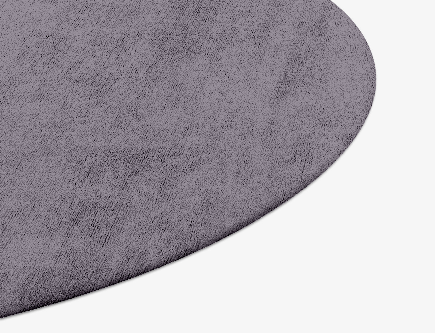 RA-EL10 Solid Colors Round Hand Tufted Bamboo Silk Custom Rug by Rug Artisan
