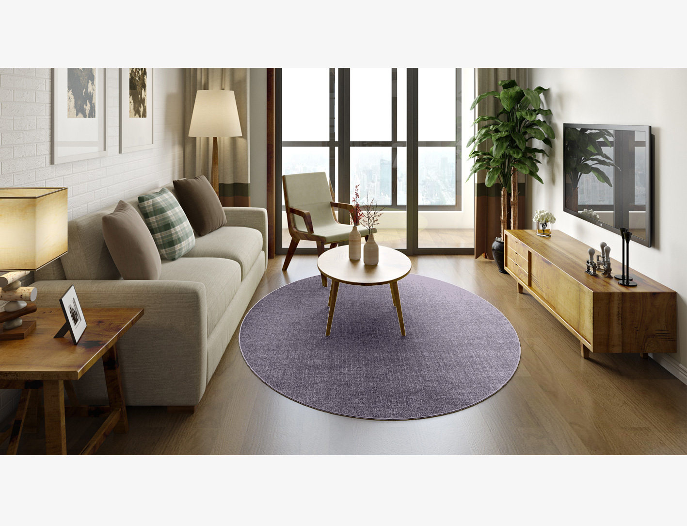 RA-EL10 Solid Colors Oval Outdoor Recycled Yarn Custom Rug by Rug Artisan