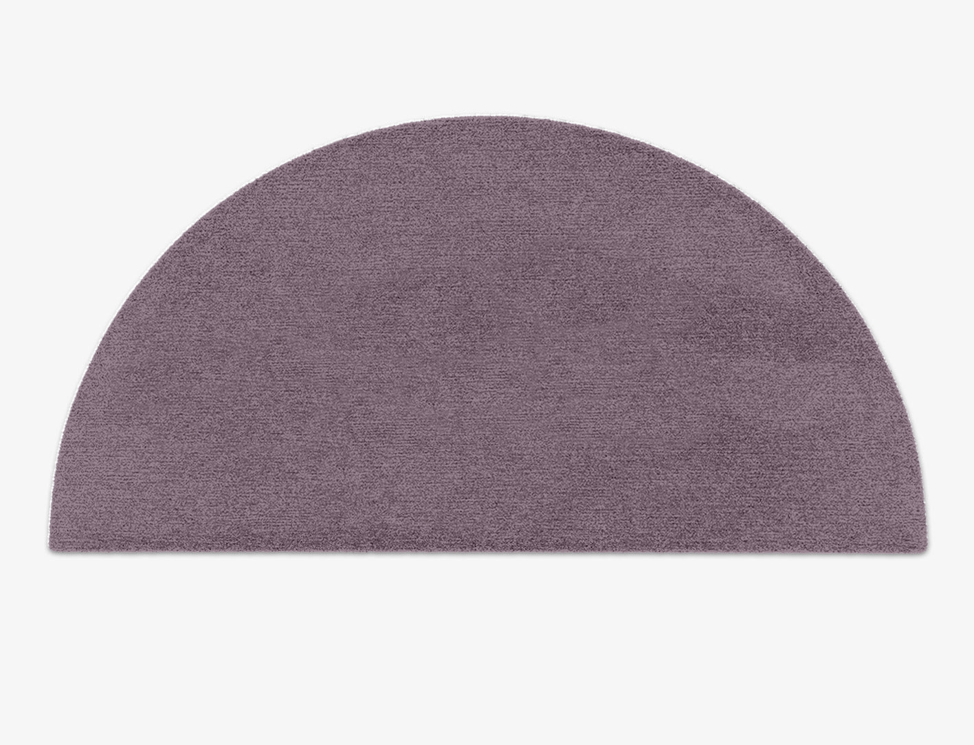 RA-EM08 Solid Colors Halfmoon Hand Knotted Tibetan Wool Custom Rug by Rug Artisan