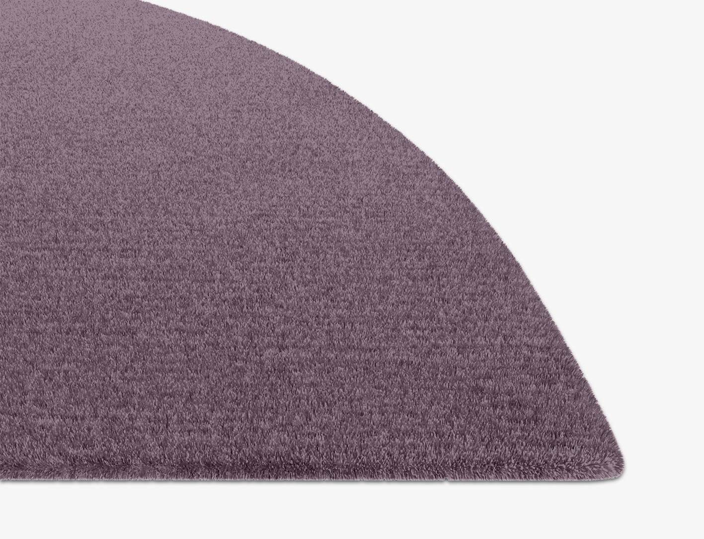 RA-EM08 Solid Colors Halfmoon Hand Knotted Tibetan Wool Custom Rug by Rug Artisan