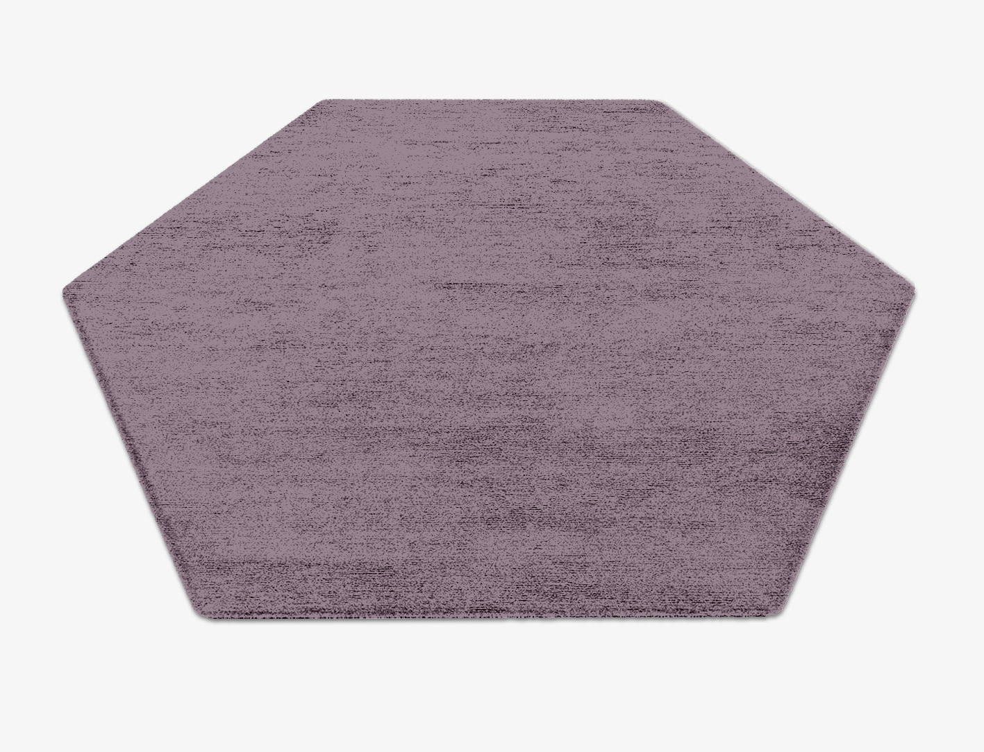 RA-EM08 Solid Colors Hexagon Hand Knotted Bamboo Silk Custom Rug by Rug Artisan