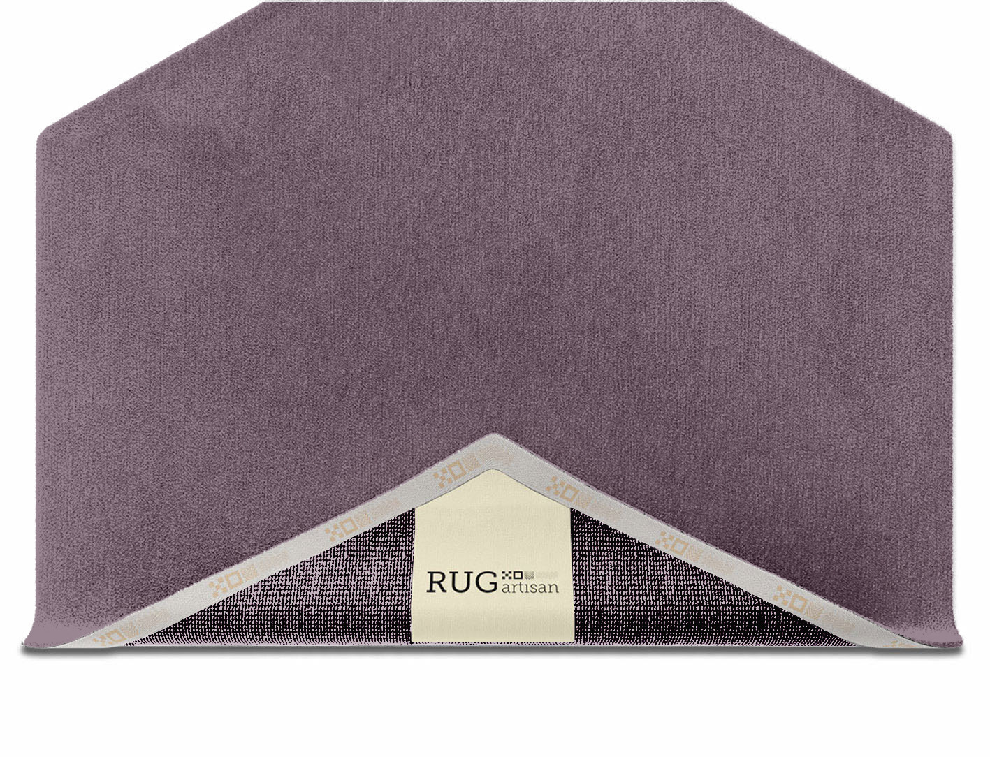 RA-EM08 Solid Colors Hexagon Hand Knotted Tibetan Wool Custom Rug by Rug Artisan