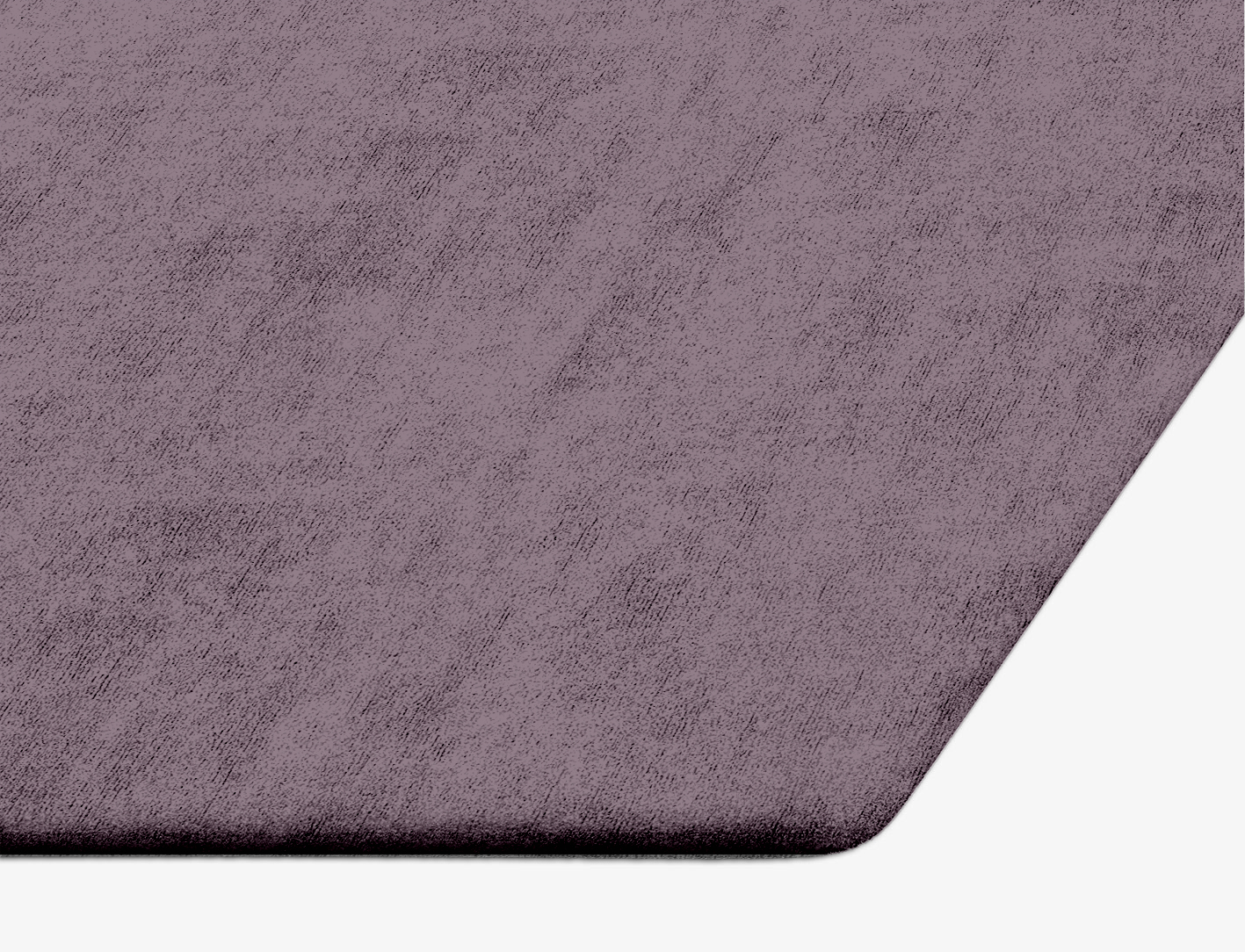 RA-EM08 Solid Colors Hexagon Hand Tufted Bamboo Silk Custom Rug by Rug Artisan