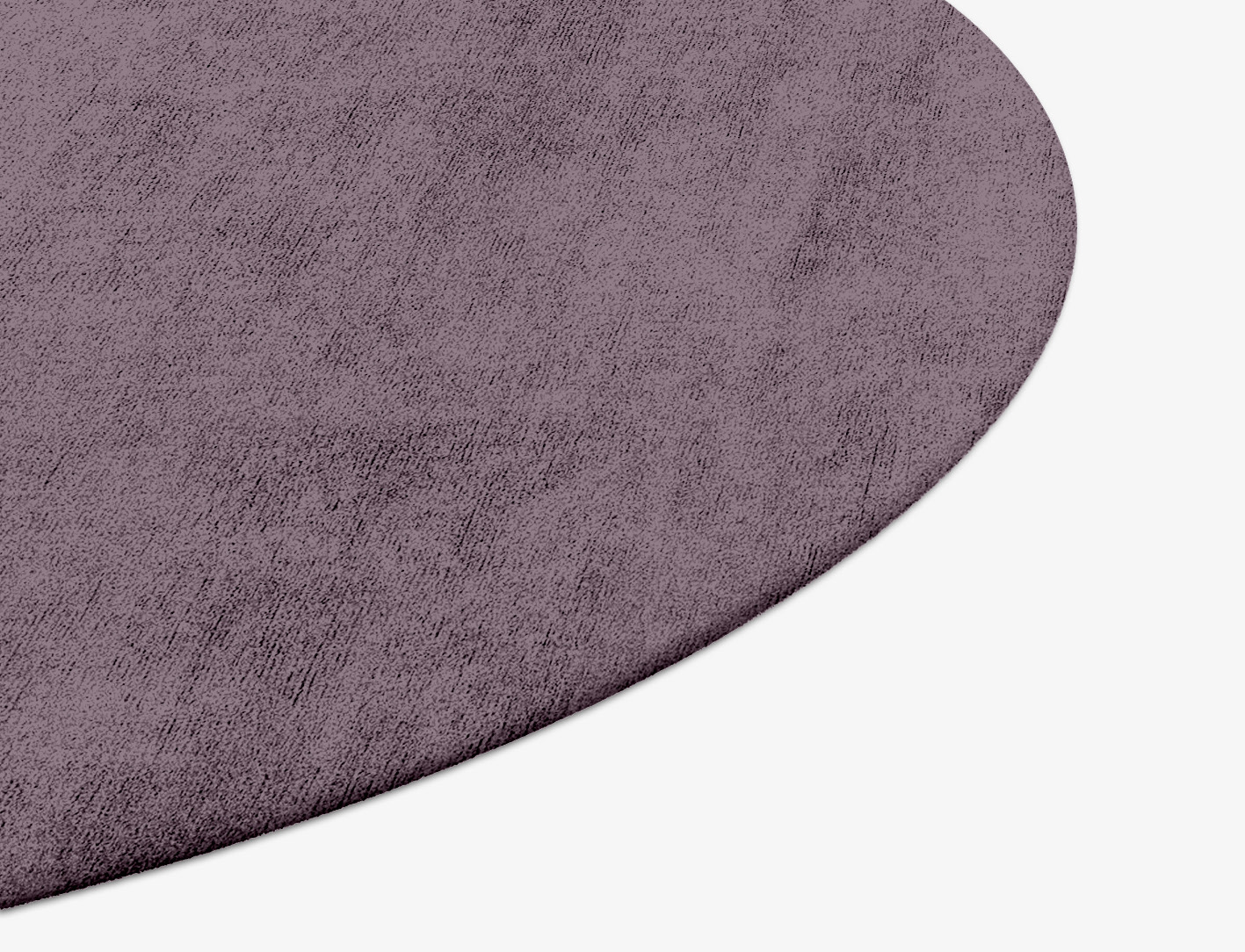 RA-EM08 Solid Colors Round Hand Tufted Bamboo Silk Custom Rug by Rug Artisan