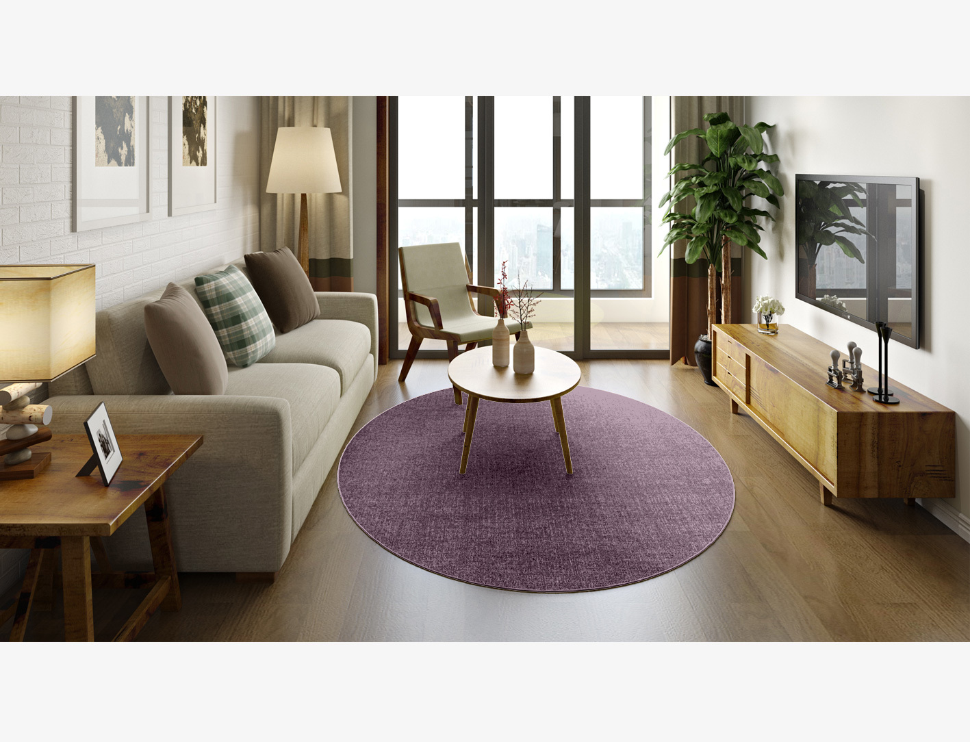RA-EM08 Solid Colors Oval Outdoor Recycled Yarn Custom Rug by Rug Artisan