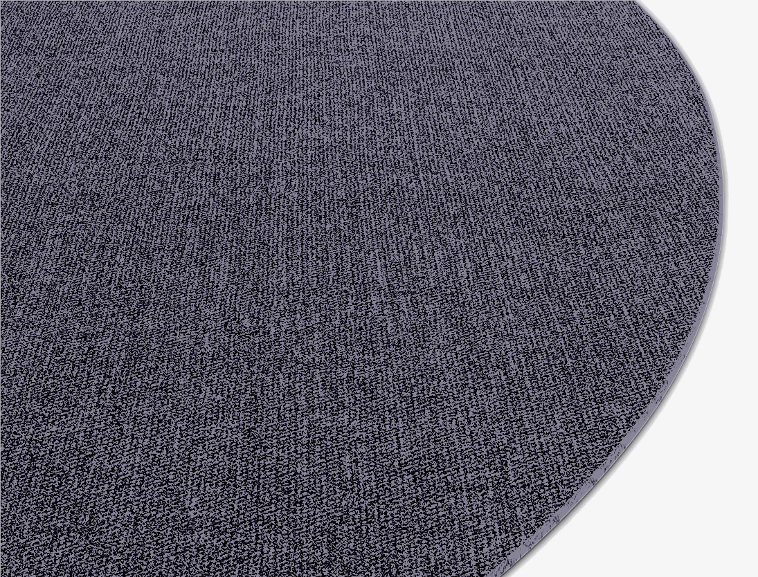 RA-EP07 Solid Colors Round Flatweave New Zealand Wool Custom Rug by Rug Artisan