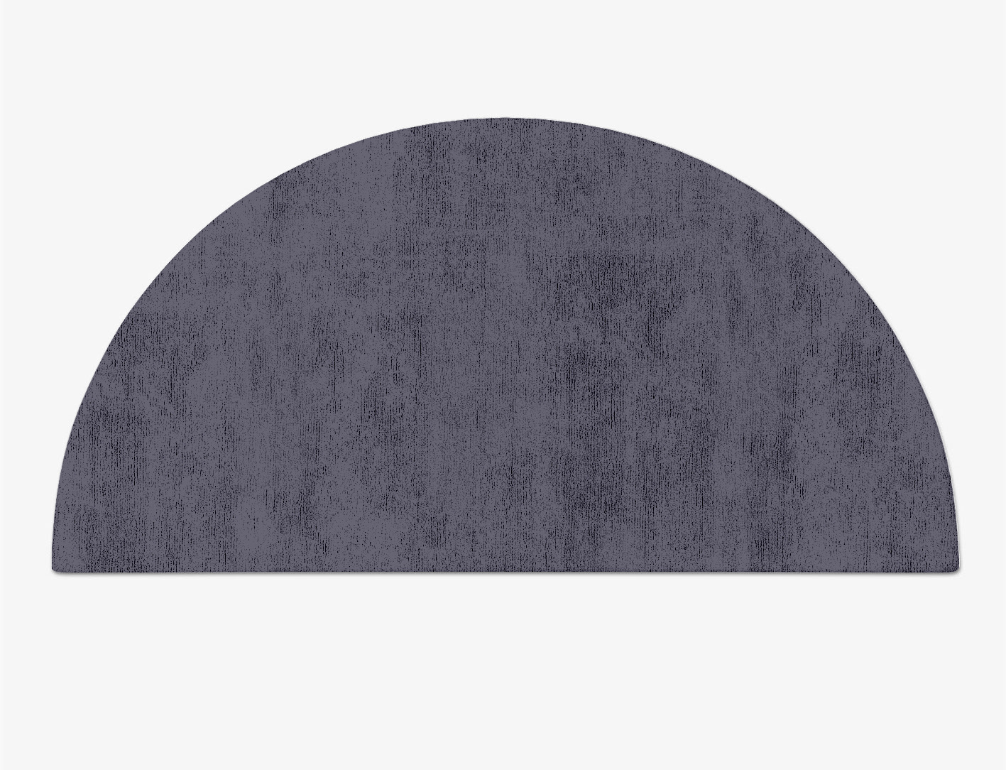 RA-EP07 Solid Colors Halfmoon Hand Tufted Bamboo Silk Custom Rug by Rug Artisan