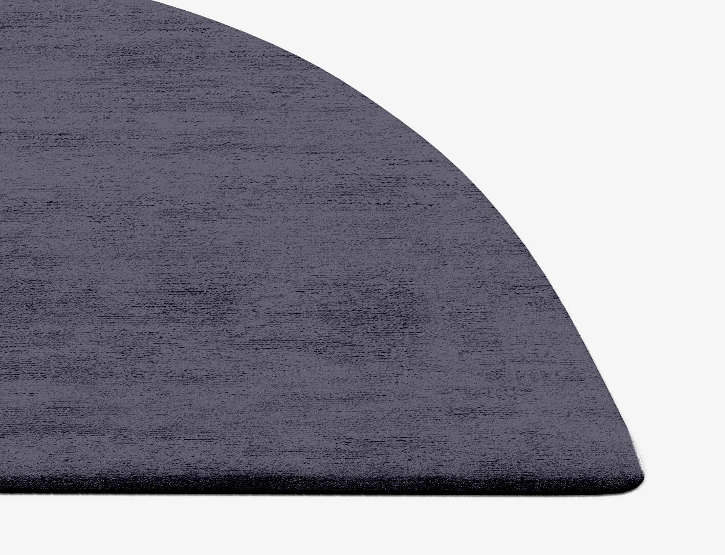 RA-EP07 Solid Colors Halfmoon Hand Tufted Bamboo Silk Custom Rug by Rug Artisan