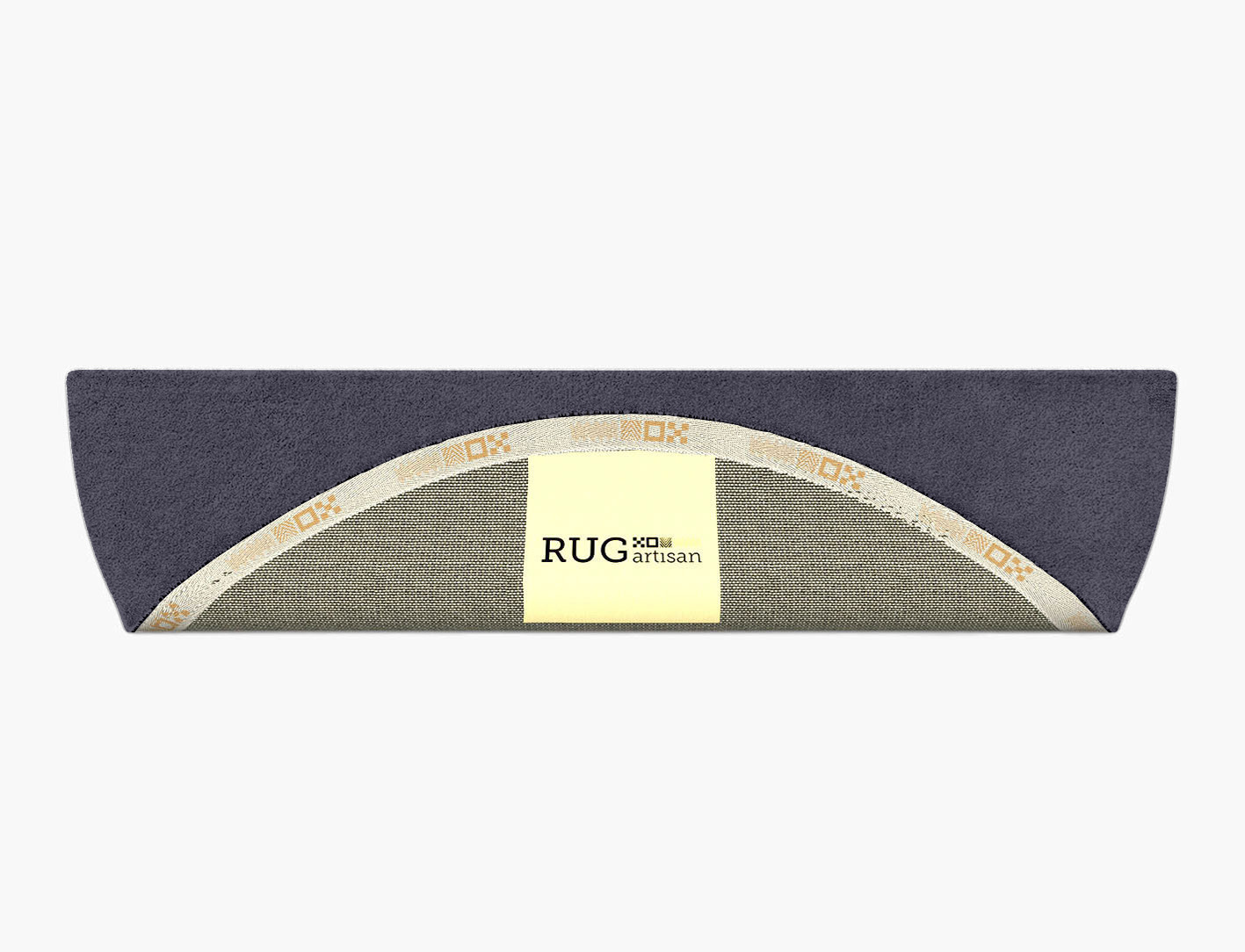 RA-EP07 Solid Colors Halfmoon Hand Tufted Pure Wool Custom Rug by Rug Artisan