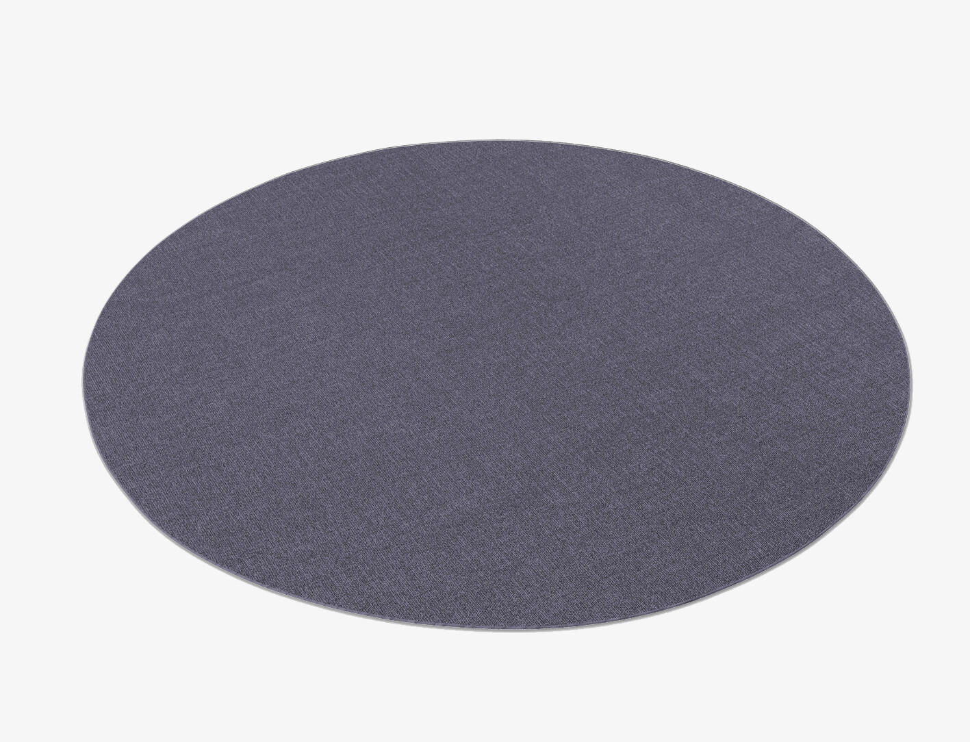 RA-EP07 Solid Colors Round Outdoor Recycled Yarn Custom Rug by Rug Artisan