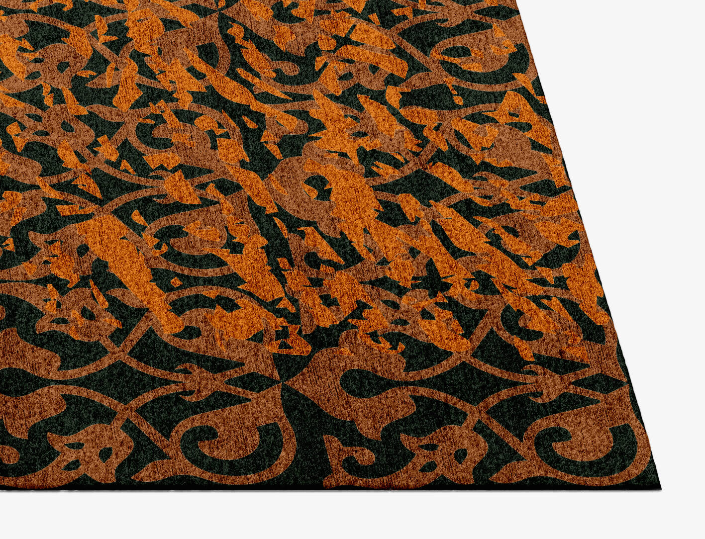 Rabaa Vintage Rectangle Hand Knotted Bamboo Silk Custom Rug by Rug Artisan