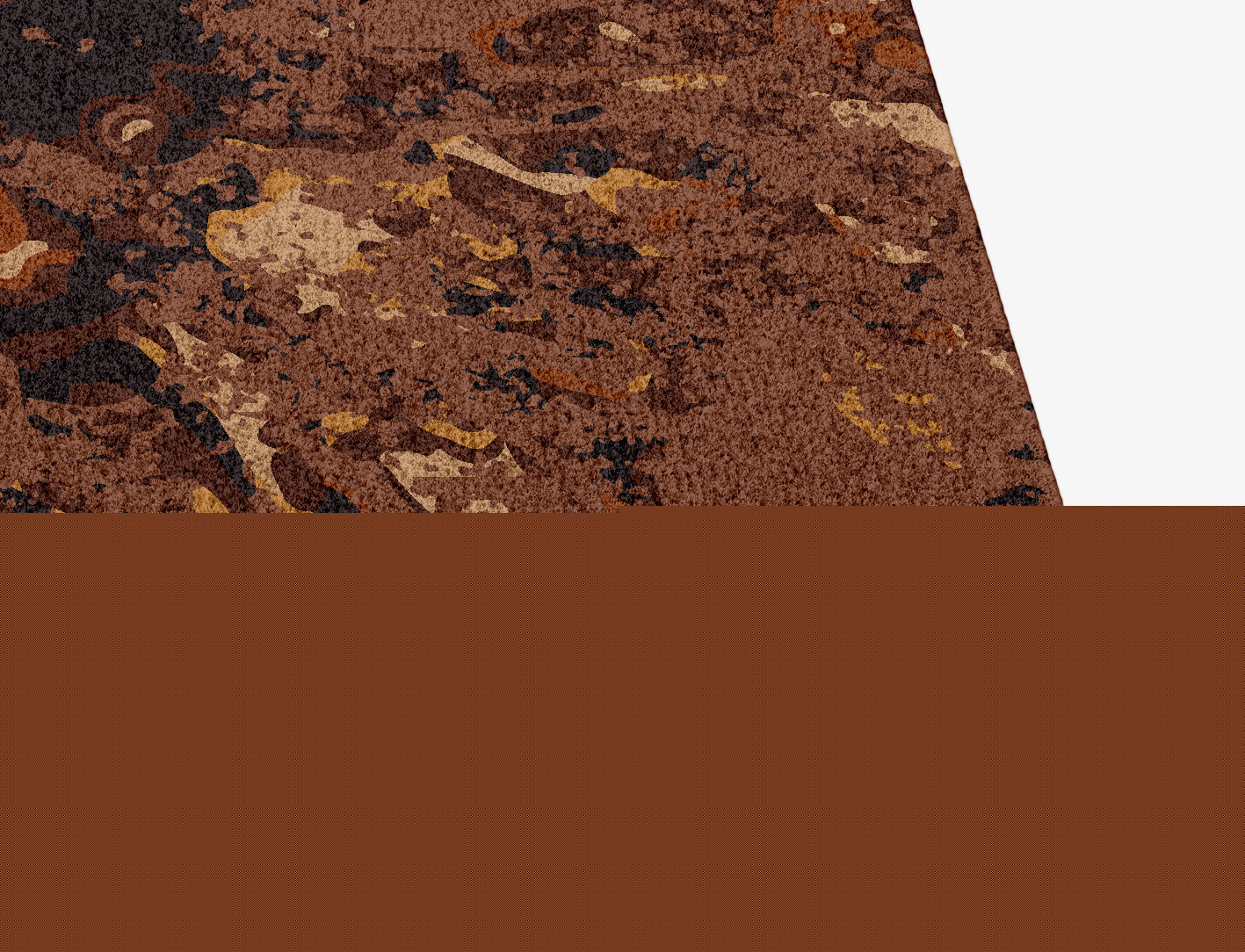 Radiation Surface Art Rectangle Hand Knotted Tibetan Wool Custom Rug by Rug Artisan